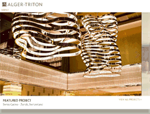 Tablet Screenshot of alger-triton.com